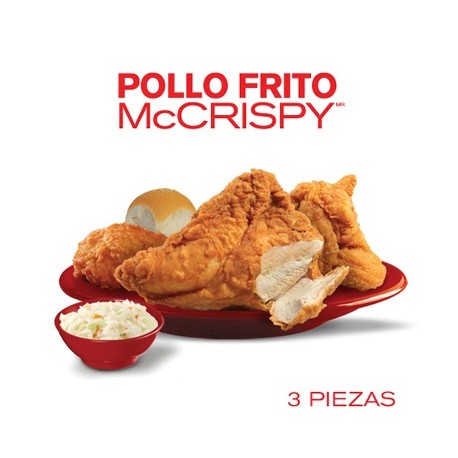McDonald´s McCrispy Fried Chicken Combo.
