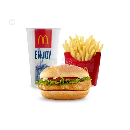 McDonald´s Sandwiach de Pollo Combo.