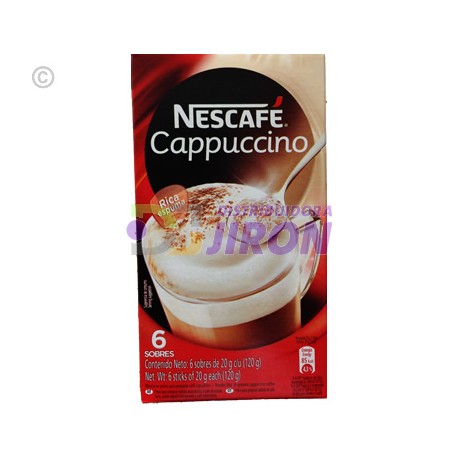 Nescafe Capuccino. 6 Pack. Box.
