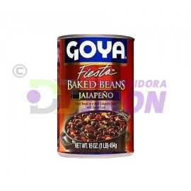 Baked Beans. Jalapeño. Goya. 16 Oz.