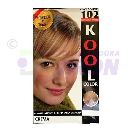 KoolColor Hair Tint. Medium Ash Blond. 2 Tubes. 40 Ml. x 2.