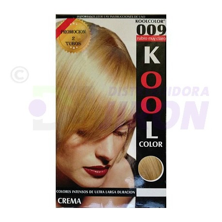 KoolColor Hair Tint. Very Light Blond. 2 Tubes. 40 Ml. x 2.