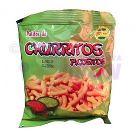 Churritos Picositos Sticks. 70 gr. 6 Pack.