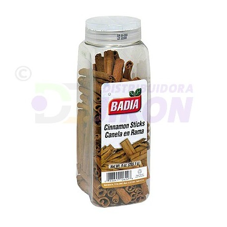 Cinnamon Sticks. 255.1 gr. Badia.