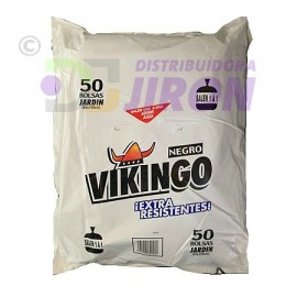 Vikingo Trash Bag. 33x51 ". Barrel. 50 Pack.