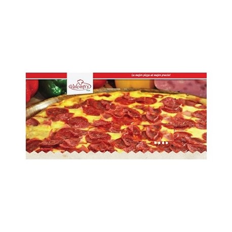 Pizza de Jamón y Salami 12 Slice