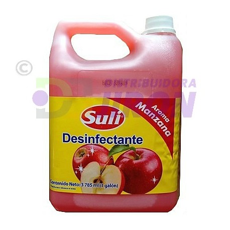 Desinfectante Suli Manzana. 1 Galón.