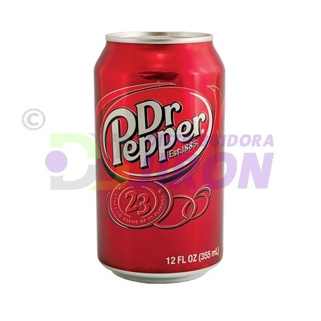 Dr. Pepper Lata. 355 ml. 6 Pack.
