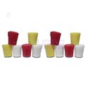 Small White Candles. 96 pack Box.