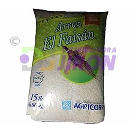 Faisan Rice. American. 96/4. 15 Lbs. Bag.
