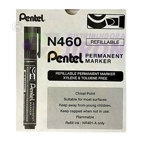 Pentel N-460 Permanent Marker. 1 Count.