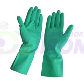Nitrile Gloves. Green. 1 Pair. 18" Size "L"
