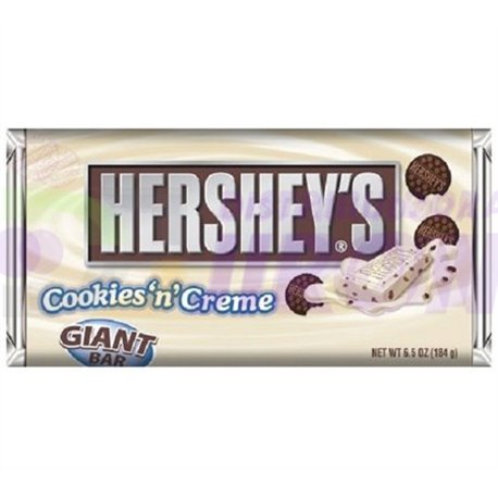 Hershey's Cookies n Creme Giant Bar. 184 gr.