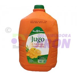 Orange Carrot Juice. Dos Pinos. Gallon.