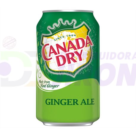 Ginger Ale Canada Dry. 355 ml. 6 Pack.