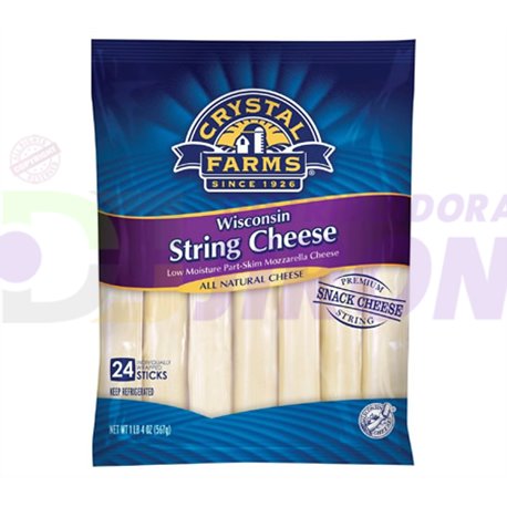 Mozarrella String Cheese. 24 Uni.