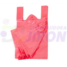 Mini Size-Handle Plastic Bags. 7 x 14. 100 count.