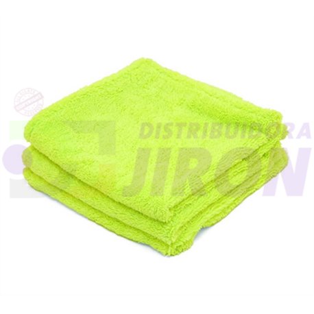 Yellow. Ultrasoft Microfiber Towels. 1 Count.