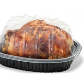 Roast Chicken Container w/Lid. Solo. 110 Count.