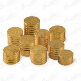 Monedas de Chocolate Nucita 48uni.