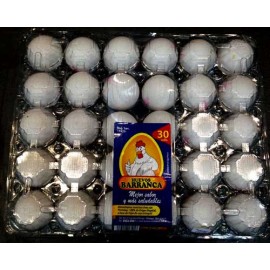 Huevos Blanco Barranca 30 Uni