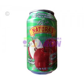 Apple. Naturas Canned Juice. 330 ml. 6 Pack.