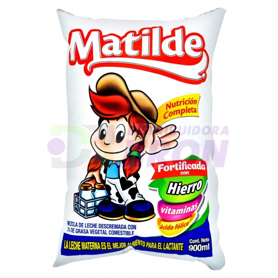 Matilde Milk. 900 Ml. 3 Pack.