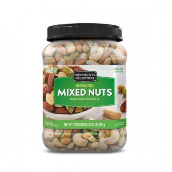 Unsalted Mixed Nuts 907g / 32 oz. Member's Selection.