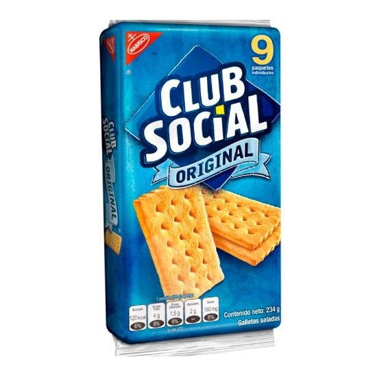 Club Social Nabisco Cookies.