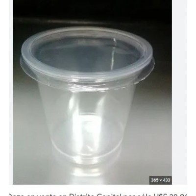 vaso transparente de 5 onzas 100 unidades