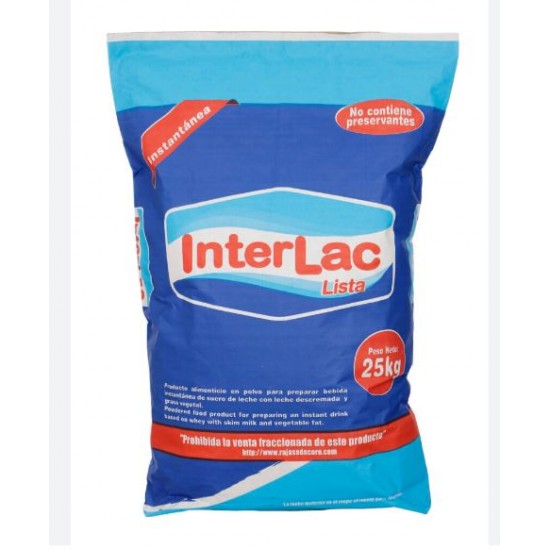 Interlac Powder Milk. 50 Lbs.