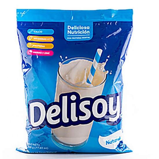 Delisoya Soy Milk. Natural....