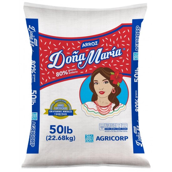 Doña Maria Rice. 80-20. 50 lb.