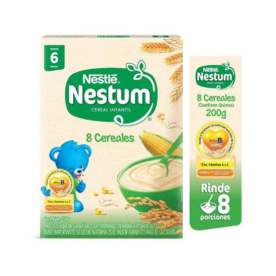 nestum infantil 8 cereales...