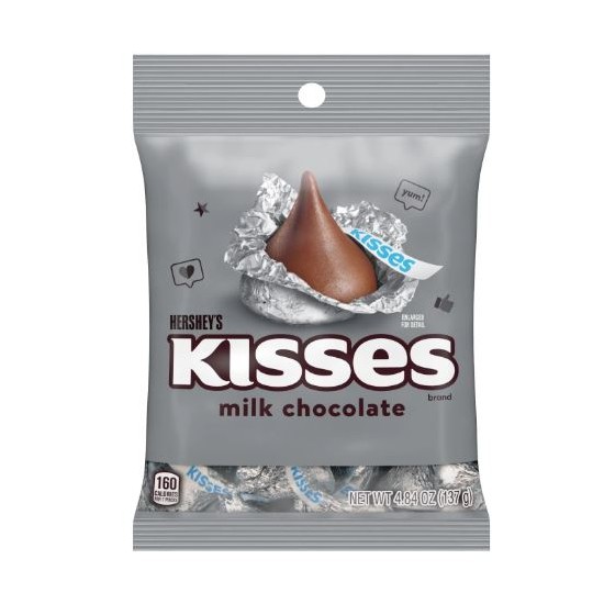 Hershey's chocolate Kisses...