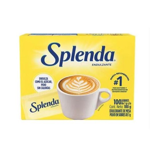 azucar splenda caja de 100...