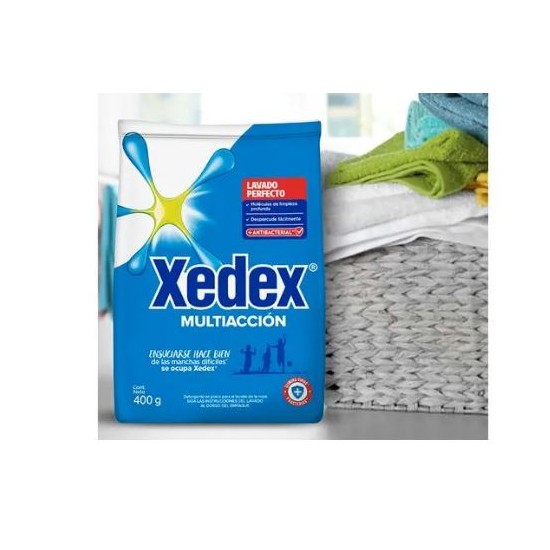 detergente xedex de 400 gramos