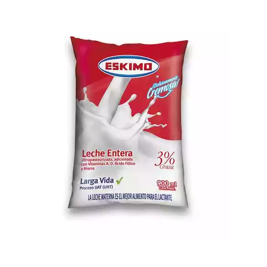 Leche en bolsa  Eskimo 900...