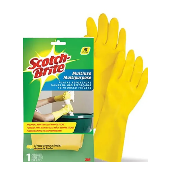 Guantes de hule Scotch Brite